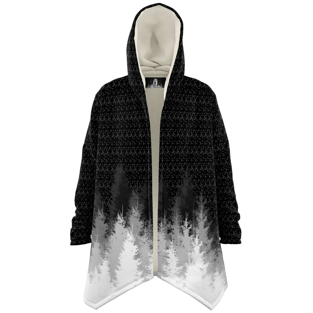 One Tribe Woodlands Lounge Fleece Winter Cloak Jacket