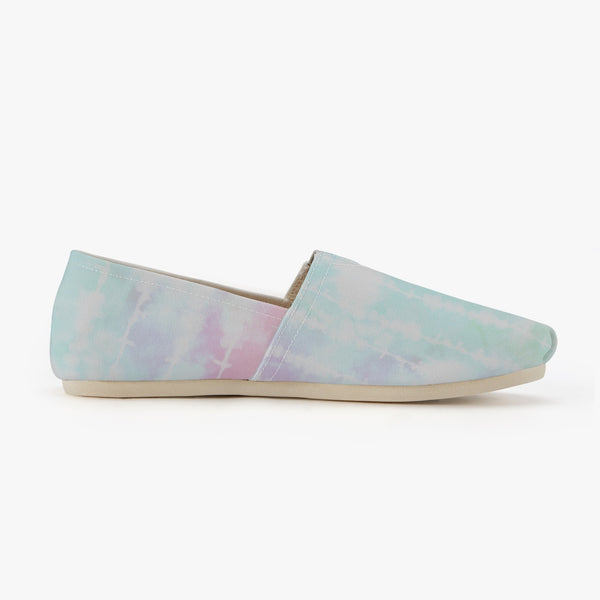 Tie Dye White One Tribe Canvas Slip Ons