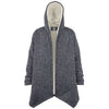One Tribe Classic Tweed Lounge Fleece Winter Cloak Jacket