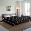 One Tribe Black Gold Comforter | Luxury Classy Soft and Comfy | Couch Living Room | Bedroom Set