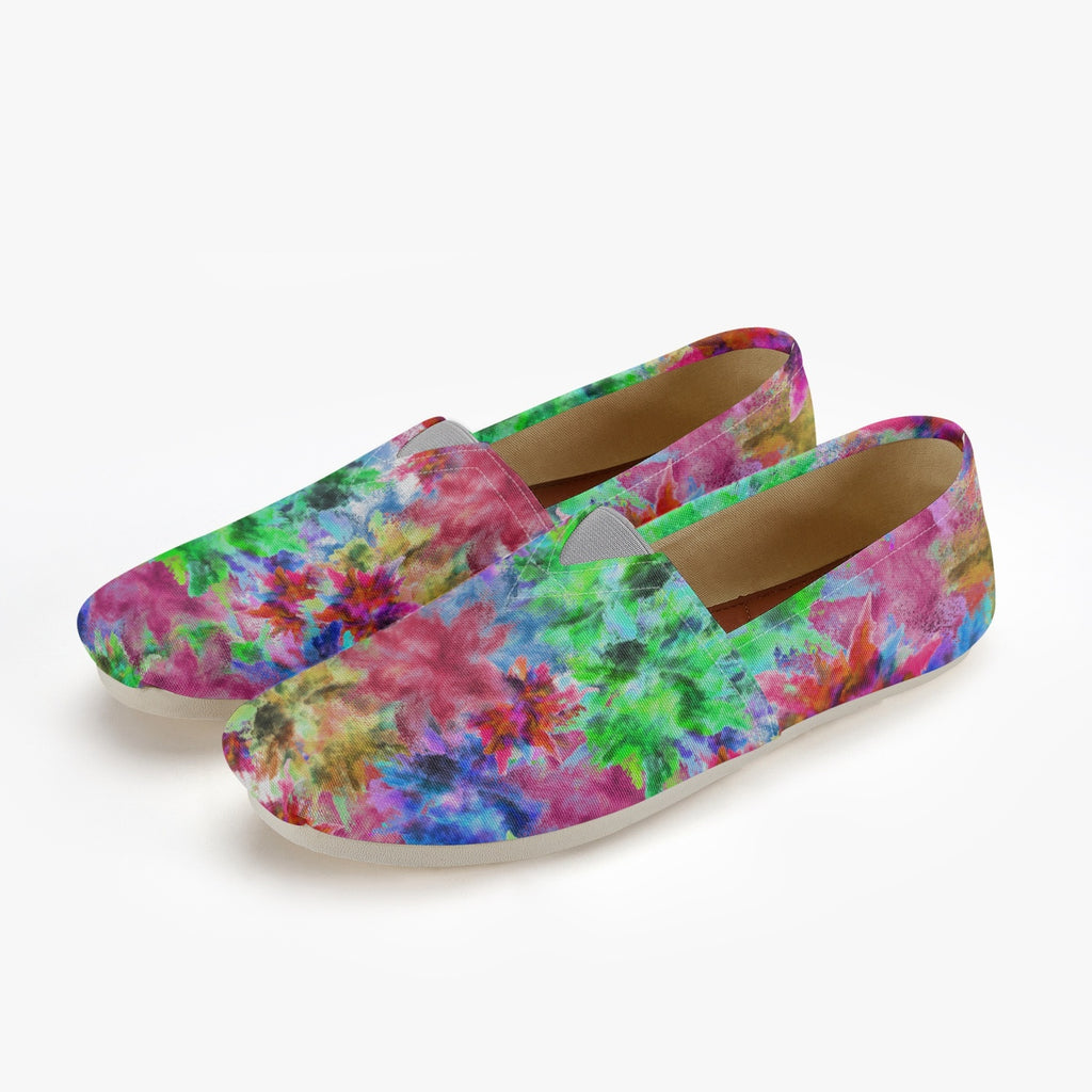 Flower Bomb One Tribe Canvas Slip Ons
